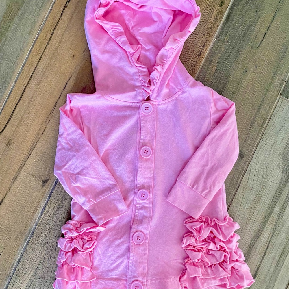 Boutique ruffle jacket !!